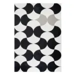 Geometric Lattice Design Living Room Rugs tag1