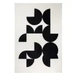 Geometric Lattice Design Living Room Rugs tag1
