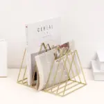 Geometric Magazine Rack tag1