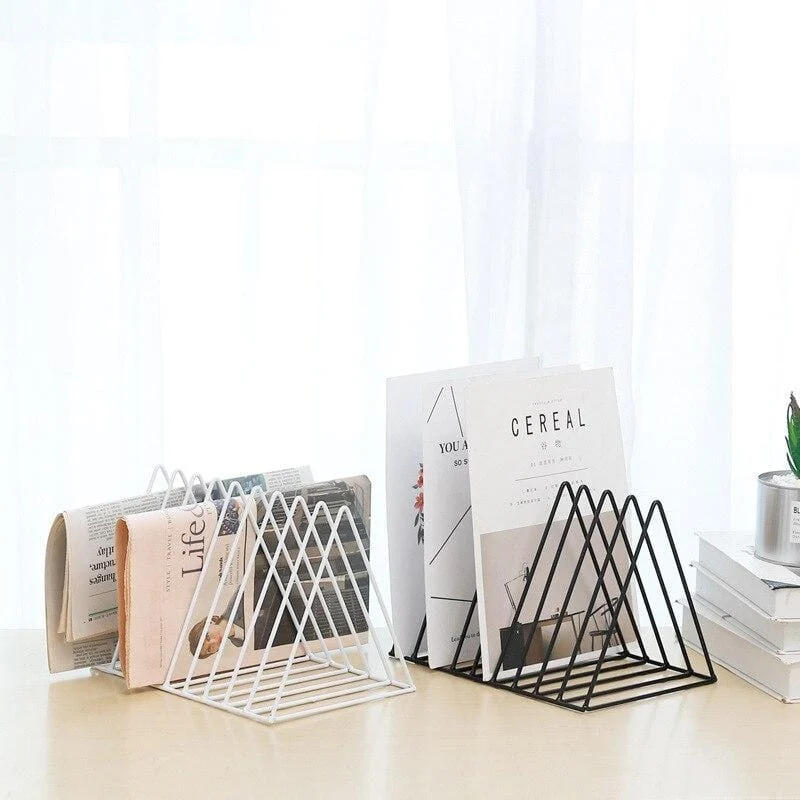 Geometric Magazine Rack -  - #tag1#