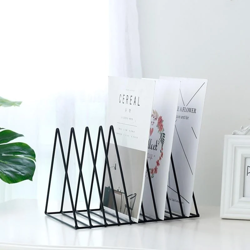 Geometric Magazine Rack -  - #tag1#