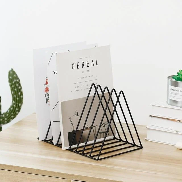 Geometric Magazine Rack -  - #tag1#