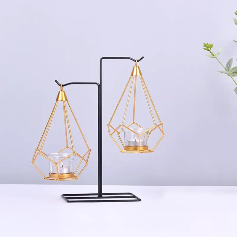 Geometric Metal Lantern