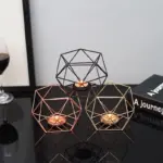 Geometric Metal Lantern