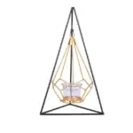 Geometric Metal Lantern