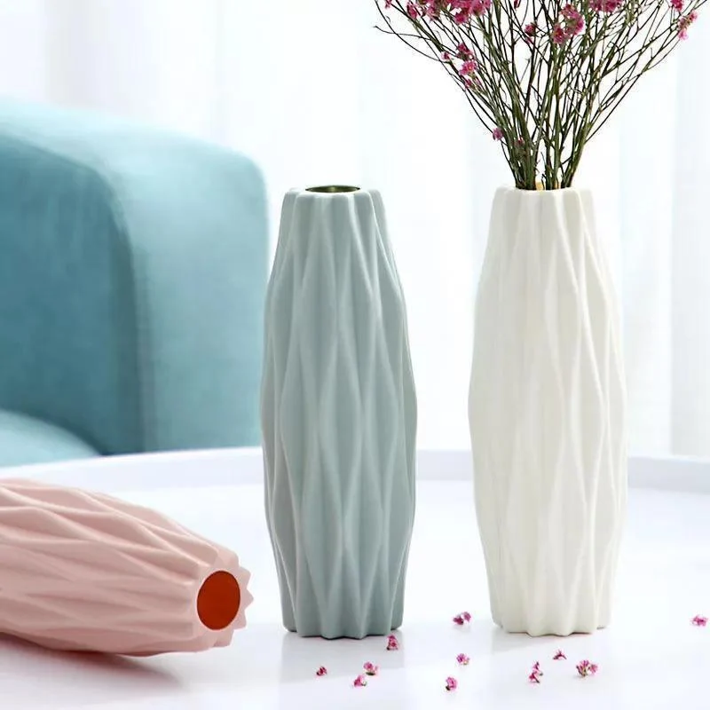 Geometric Narrow Flower Vase -