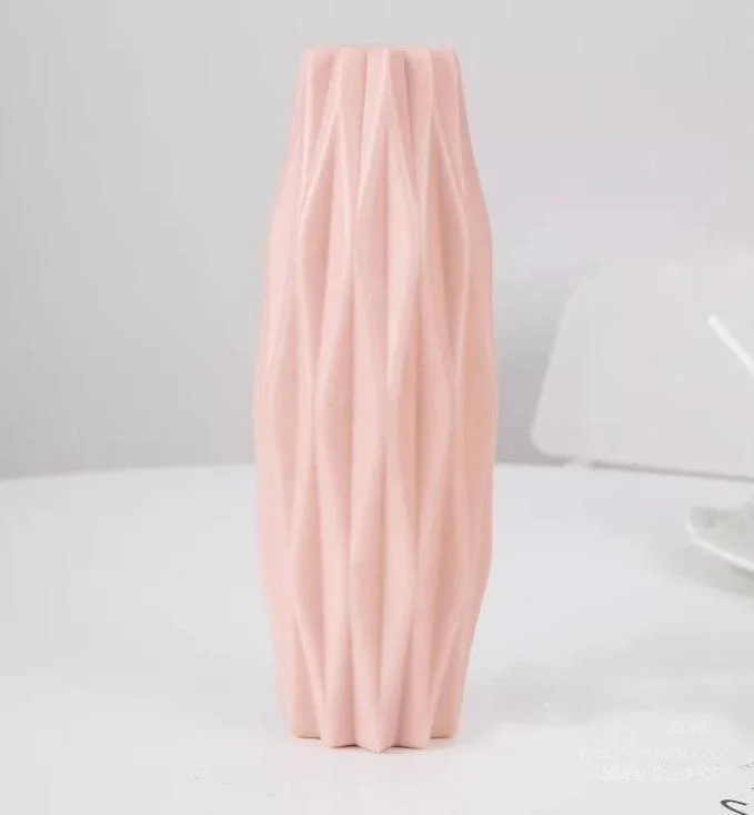 Geometric Narrow Flower Vase -