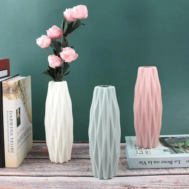 Geometric Narrow Flower Vase -