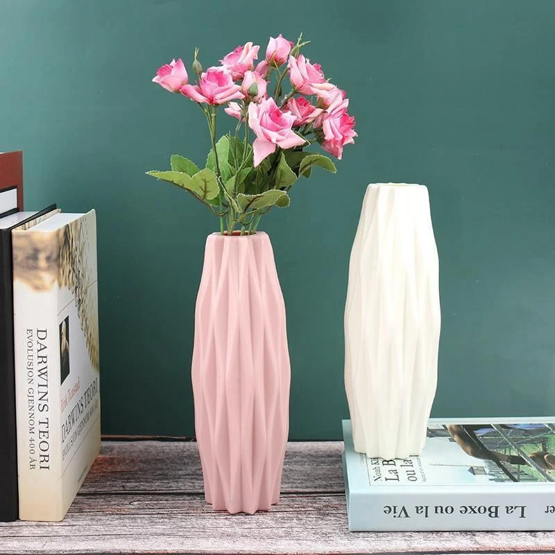 Geometric Narrow Flower Vase -