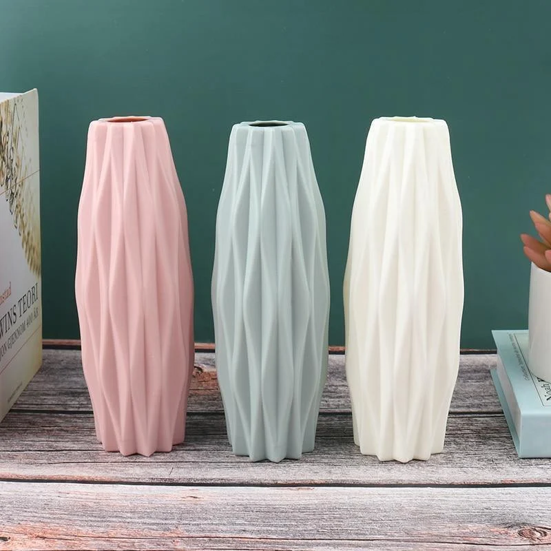 Geometric Narrow Flower Vase -