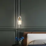 Geometric Pendant Lamp with Crystal Accents tag1