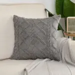 Geometric_Plush_Pillow_Cover_-_-_tag1_-4236042 Geometric Plush Pillow Cover tag1