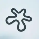 Geometric Silicone Mat Coasters
