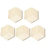 Geometric Silicone Pan Trivets 5pc