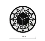 Geometric Soundless Wall Decor Clock for Home