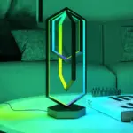 Geometric Table Lamp with Smart LED Lighting tag1