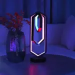 Geometric Table Lamp with Smart LED Lighting tag1