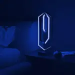 Geometric Table Lamp with Smart LED Lighting tag1