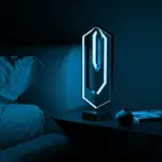 Geometric Table Lamp with Smart LED Lighting tag1