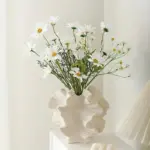 Geometric Wavy Pattern Porcelain Vase tag1