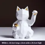 Geometry_Japenese_Lucky_Cat_Statue_-_-4194366 Geometry Japenese Lucky Cat Statue