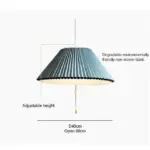 Geplooide Vervormde Stof Paraplu Ontwerp Kroonluchters Moderne Huisdecoratie Led Lamp Voor Slaapkamer Woonkamer Eetkamer Verlichtingsarmaturen.jpg 640x640 133aaac0 6962 4afe 8eb2 3b4f