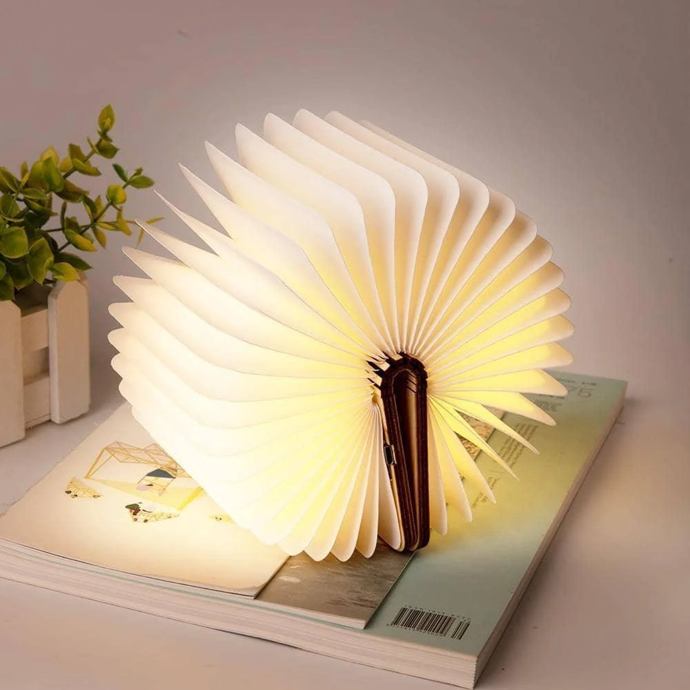 Get Lost in Your Book - 360 Degree LED Book Decor Lamp -
