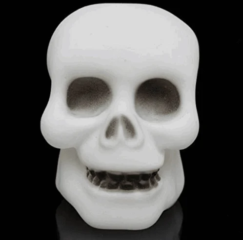 Ghost Head Night Lights Glowing Tweezers Night Lights Halloween Decorations -  - #tag1#