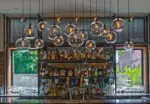 Gia Glass Dome Hanging Lamp tag1