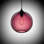 Gia Glass Dome Hanging Lamp tag1