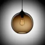 Gia Glass Dome Hanging Lamp tag1