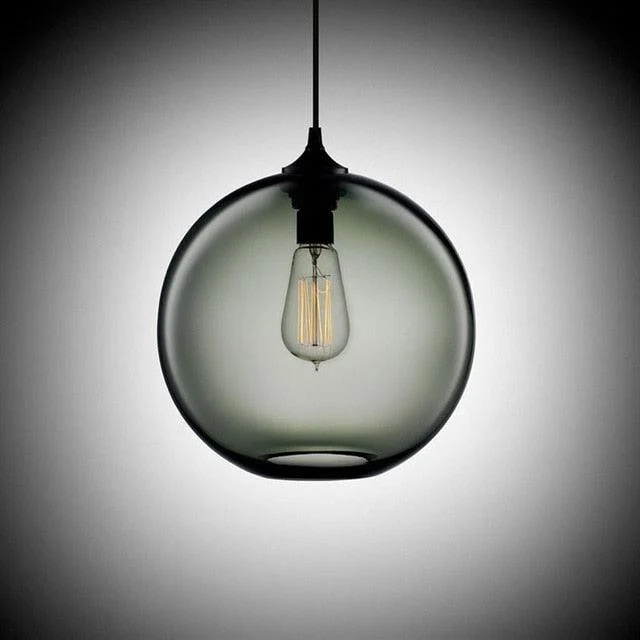Gia - Glass Dome Hanging Lamp -  - #tag1#