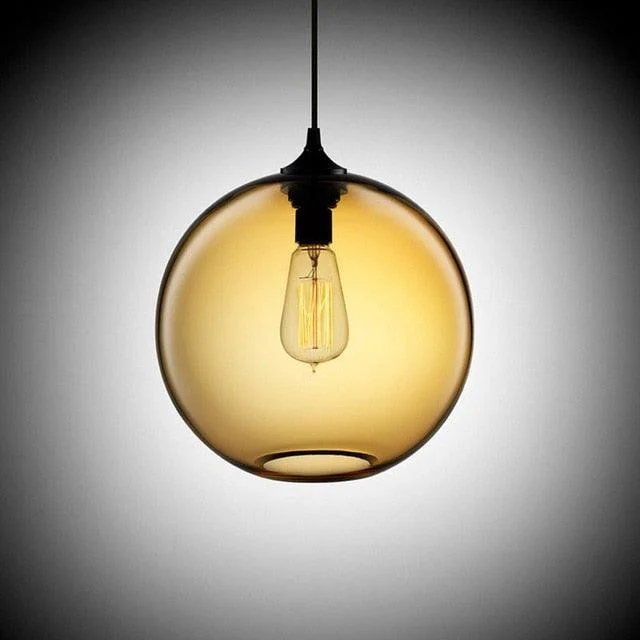 Gia - Glass Dome Hanging Lamp -  - #tag1#
