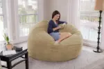 Giant Soft Micro Suede Bean Bag Cover only Decorfaure