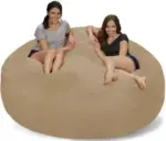 Giant Soft Micro Suede Bean Bag Cover only Decorfaure