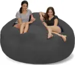 Giant Soft Micro Suede Bean Bag Cover only Decorfaure