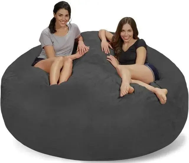 Giant Soft Micro Suede Bean Bag Cover Only Decorfaure 1685701263