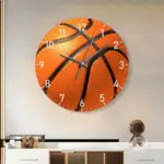 Gift for Basketball Player Silent Wall Clock 12 Inches