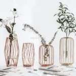 GildedBloom Gilded flower vase