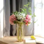 GildedBloom Gilded flower vase
