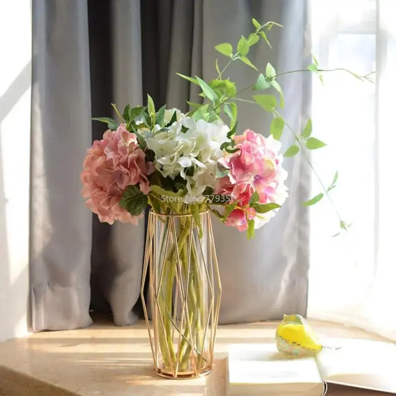 GildedBloom Gilded flower vase