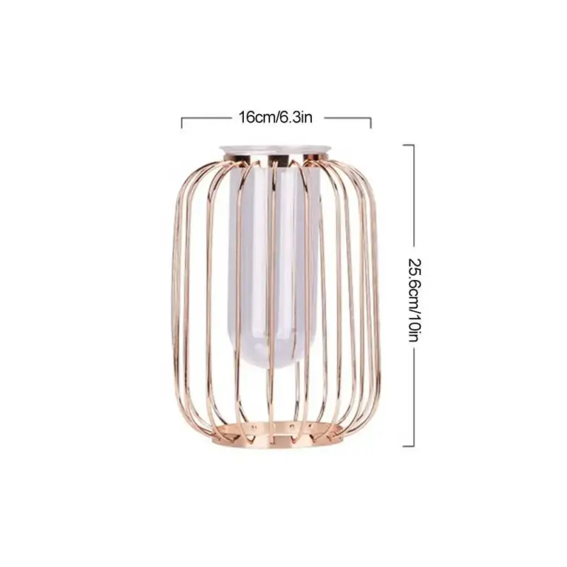 GildedBloom Gilded flower vase