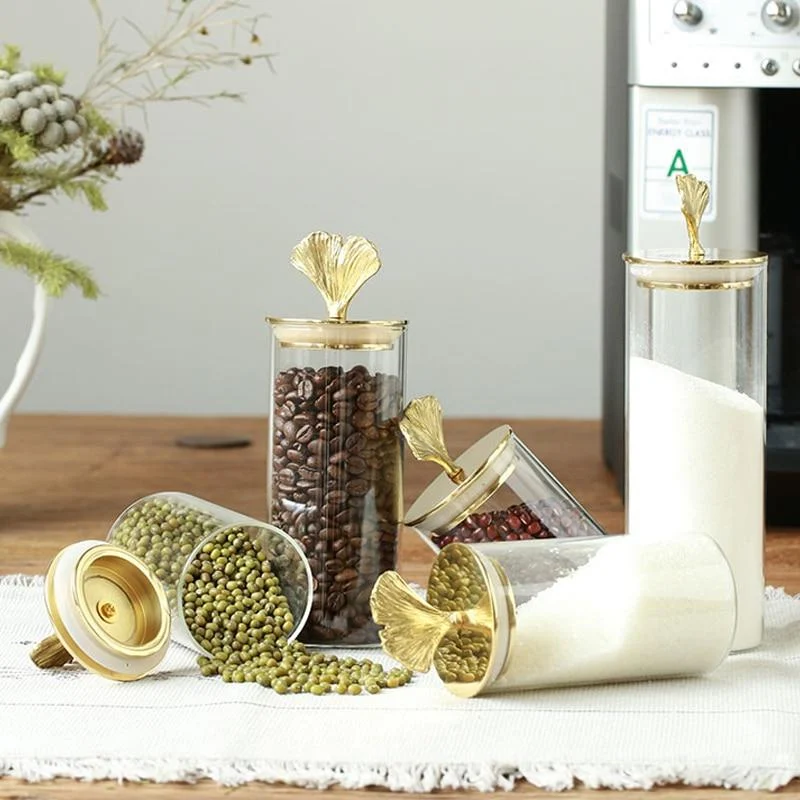 Gingko Sealed Storage Jars -  - #tag1#