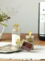 Gingko Sealed Storage Jars tag1