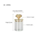 Gingko Sealed Storage Jars tag1