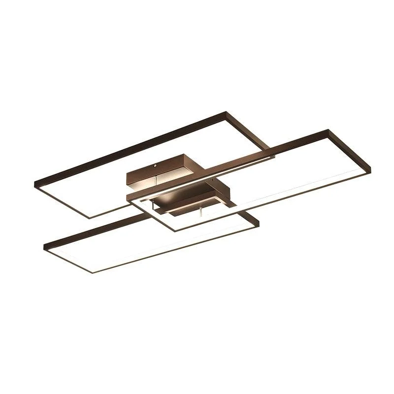 Glam Rectangle Modern Led Chandelier -  - #tag1#