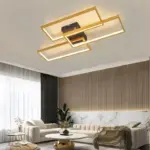 Glam Rectangle Modern Led Chandelier tag1