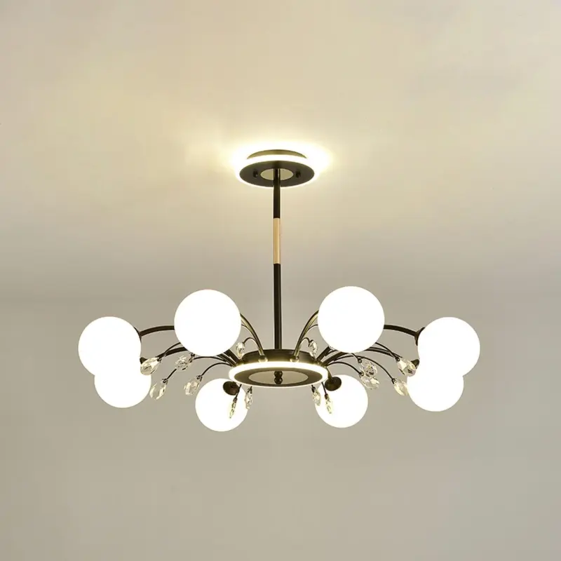 Glamorous Glass Raindrop Chandeliers sku