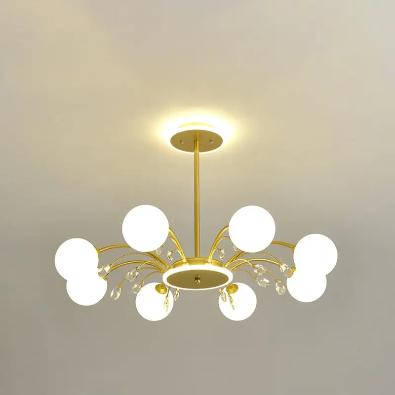 Glamorous Glass Raindrop Chandeliers sku