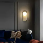 Glas Bal Moderne Led Wandlamp Nordic Sconces Living Slaapkamer Nachtkastje Minimalistische Restaurant Keuken Indoor Armatuur Decor